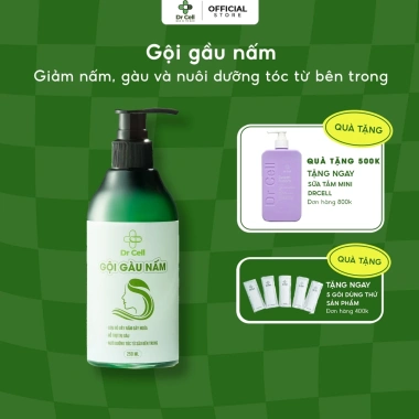 Gội gàu nấm Dr Cell 250ml - Giảm nấm, gàu, nuôi dưỡng tóc sâu, giá chỉ 180.000đ