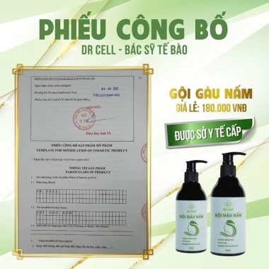 Gội gàu nấm Dr Cell 250ml - Giảm nấm, gàu, nuôi dưỡng tóc sâu, giá chỉ 180.000đ 7 Gội gàu nấm Dr Cell 250ml - Giảm nấm, gàu, nuôi dưỡng tóc sâu, giá chỉ 180.000đ 7