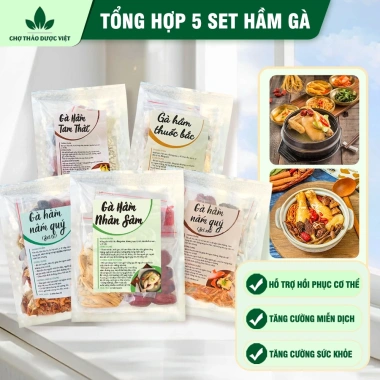 Gói gia vị hầm gà, tiềm gà, lẩu, hầm chim, bò – Đủ vị thơm ngon, bổ dưỡng, 15.000₫
