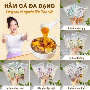 Gói gia vị hầm gà, tiềm gà, lẩu, hầm chim, bò – Đủ vị thơm ngon, bổ dưỡng, 15.000₫