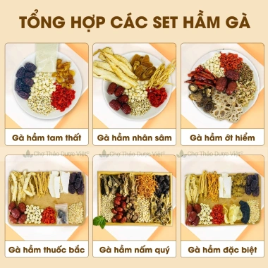 Gói gia vị hầm gà, tiềm gà, lẩu, hầm chim, bò – Đủ vị thơm ngon, bổ dưỡng, 15.000₫