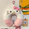 Gối Hình U Hello Kitty - Gối ngủ sang trọng, máy bay hoạt hình, thoải mái 111k 7