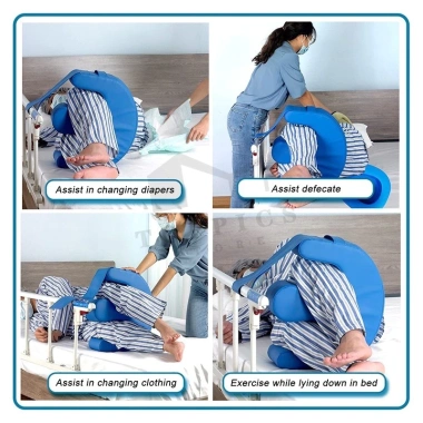 Gối hỗ trợ lật bệnh nhân - Chăm sóc người cao tuổi, giúp lật, thay bỉm tã, giảm mỏi lưng 4 Gối hỗ trợ lật bệnh nhân - Chăm sóc người cao tuổi, giúp lật, thay bỉm tã, giảm mỏi lưng 4