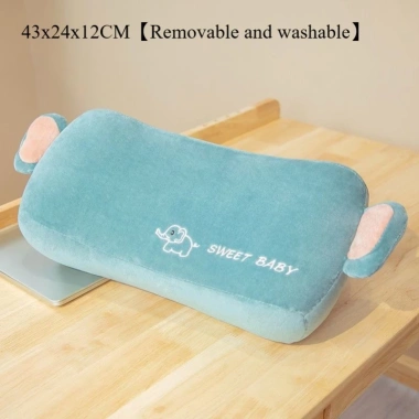 Gối hỗ trợ thắt lưng Memory Foam - Đệm văn phòng ngồi dài, tựa lưng ghế dễ thương 217k