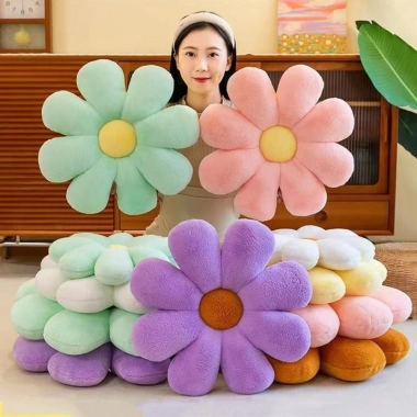Gối Hướng Dương 40cm - Gối Hoa Mềm Sang Trọng, Thân Thiện Da Daisy, Thảm Ghế Đệm Sofa 172.800 VND