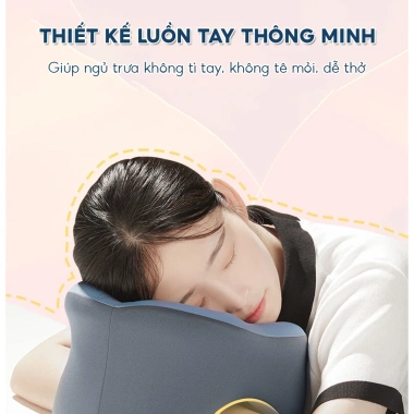 Gối kê cổ chữ U Hi-Sleep công thái - Đỡ cổ ngồi làm việc ngủ tàu xe 278.000₫ 7