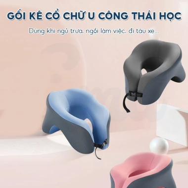 Gối kê cổ chữ U Hi-Sleep công thái - Đỡ cổ ngồi làm việc ngủ tàu xe 278.000₫ 9