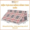 Gối Kê Cổ Lưng Đa Năng Hình Tam Giác Nâng Đỡ Cột Sống - Tựa Lưng Êm Ái Giảm Đau Khi Ngồi Nằm, Giá Ưu Đãi 225k