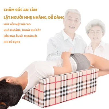 Gối Kê Cổ Lưng Đa Năng Hình Tam Giác Nâng Đỡ Cột Sống - Tựa Lưng Êm Ái Giảm Đau Khi Ngồi Nằm, Giá Ưu Đãi 225k
