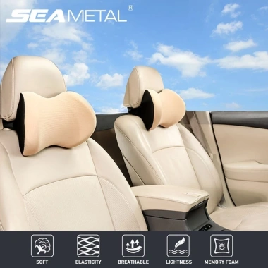 Gối kê cổ SEAMETAL gắn ghế ngồi xe hơi - Tiện dụng, bền, giảm giá hấp dẫn 2