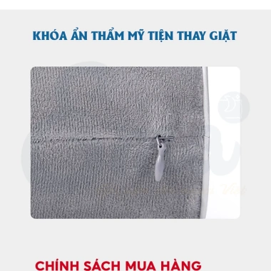 Gối kê cổ trụ đa năng Ema - Ruột cao su non cao cấp, hỗ trợ cổ, thắt lưng, chân - Giá ưu đãi 233.000₫