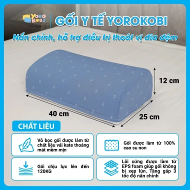 Gối kê lưng EPS Yorokobi nắn chỉnh thoát vị đĩa đệm L4-L5, hỗ trợ thoái hoá đốt sống - giảm giá 250.000₫ 4 Gối kê lưng EPS Yorokobi nắn chỉnh thoát vị đĩa đệm L4-L5, hỗ trợ thoái hoá đốt sống - giảm giá 250.000₫ 4