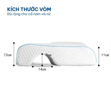 Gối kê tay ngủ cặp đôi ACHITA Memory Foam chống tê mỏi tay, giấc ngủ sâu, giá 435.000 3