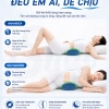 Gối kê thắt lưng lượn sóng Ema - Hỗ trợ bà bầu, giảm đau lưng, thoát vị đĩa đệm, 272k 5