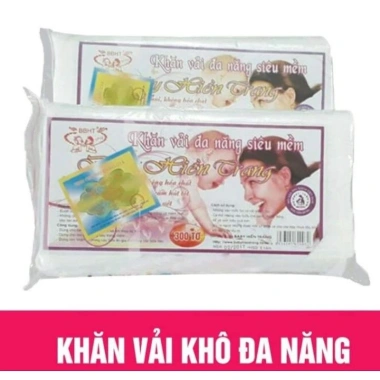 Gói khăn vải khô đa năng cho bé tiện lợi, siêu tiết kiệm, chỉ 39.000 VND
