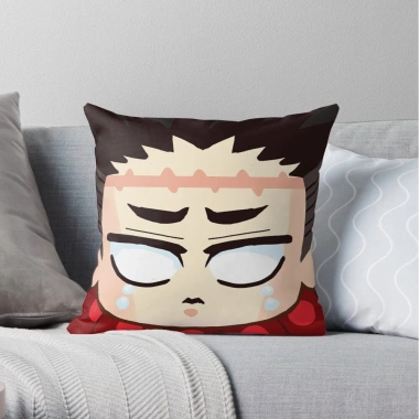 Gối Kimetsu no Yaiba Thanh Gươm Diệt Quỷ Mắt Long Lanh Chibi Dễ Thương, Vỏ, Ruột, 100.000₫