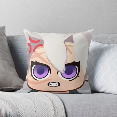Gối Kimetsu no Yaiba Thanh Gươm Diệt Quỷ Mắt Long Lanh Chibi Dễ Thương, Vỏ, Ruột, 100.000₫