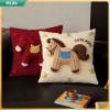 Gối Len Pony Hàn Quốc 45x45 Sofa Đệm Ins Trang Trí Nhà Cửa Giá 189.000₫ 2