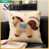 Gối Len Pony Hàn Quốc 45x45 Sofa Đệm Ins Trang Trí Nhà Cửa Giá 189.000₫ 3