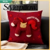 Gối Len Pony Hàn Quốc 45x45 Sofa Đệm Ins Trang Trí Nhà Cửa Giá 189.000₫ 5