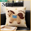 Gối Len Pony Hàn Quốc 45x45 Sofa Đệm Ins Trang Trí Nhà Cửa Giá 189.000₫ 7