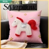 Gối Len Pony Hàn Quốc 45x45 Sofa Đệm Ins Trang Trí Nhà Cửa Giá 189.000₫ 9