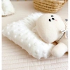 Gối lõm chữ U bông hạt đậu chống bẹp đầu, định hình bé sơ sinh - Giá chỉ 50.000₫ 9