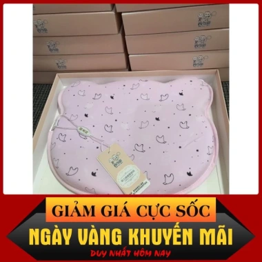 Gối lõm hình gấu cho bé sơ sinh - Chống méo đầu, an toàn, thiết kế 3D mềm mại, hỗ trợ ngủ sâu, giá chỉ 90.300 VND 2 Gối lõm hình gấu cho bé sơ sinh - Chống méo đầu, an toàn, thiết kế 3D mềm mại, hỗ trợ ngủ sâu, giá chỉ 90.300 VND 2