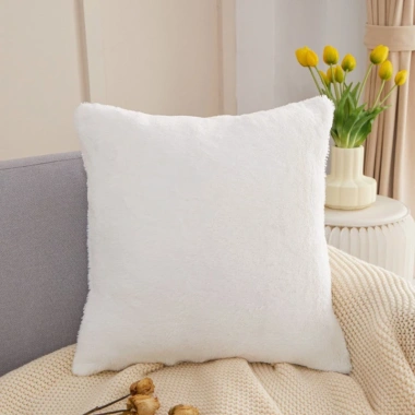 Gối lông ném 45x45cm mềm mại, sang trọng cho sofa phòng ngủ - Giá chỉ 68.191đ