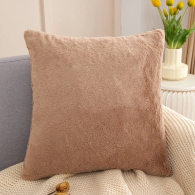 Gối lông ném 45x45cm mềm mại, sang trọng cho sofa phòng ngủ - Giá chỉ 68.191đ