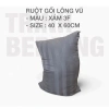 Gối Lông Vũ Cotton Xám Sọc 3F TRINH BEDDING - Tối giản, siêu mềm, chỉ 185k 8