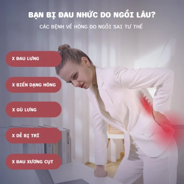 Gối lót ghế y tế chống trĩ giảm mỏi mông, thích hợp bà bầu và nhân viên văn phòng - 129k 2