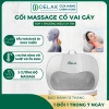 Gối Massage 3D Đảo Chiều DELAX GMC01 – Thư Giãn Cổ Vai Gáy, Hồng Ngoại Giảm Nhức Mỏi, 599k
