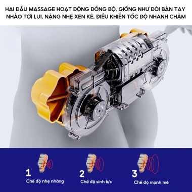 Gối Massage 3D Đảo Chiều DELAX GMC01 – Thư Giãn Cổ Vai Gáy, Hồng Ngoại Giảm Nhức Mỏi, 599k