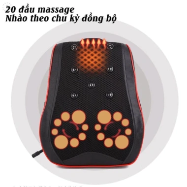Gối Massage Cổ Vai Gáy 20 Bi Hồng Ngoại 24W Thư Giãn Cao Cấp SEKA Giá 385.000 VND 9 Gối Massage Cổ Vai Gáy 20 Bi Hồng Ngoại 24W Thư Giãn Cao Cấp SEKA Giá 385.000 VND 9