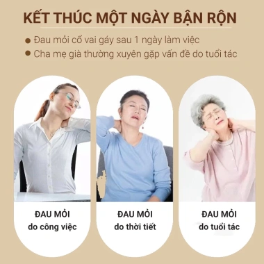 Gối Massage Cổ Vai Gáy Genji 8D - Máy Mát Xa Toàn Thân, Giá Ưu Đãi 890.000₫