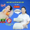 Gối massage cổ vai gáy hồng ngoại 20 bi – Giảm đau nhào xung điện chườm nóng – 386k