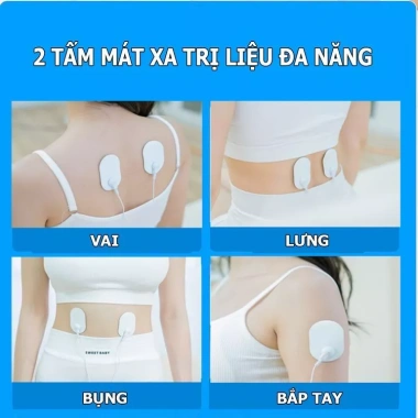 Gối massage cổ vai gáy hồng ngoại 20 bi – Giảm đau nhào xung điện chườm nóng – 386k 9