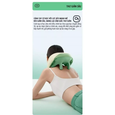 Gối Massage Cổ Vai Gáy miLife M7 - Giảm Đau Cơ, Công Nghệ Siêu Êm, Giá Ưu Đãi 1.249.000 VND