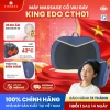 Gối massage công thái học KingEdo CTH01 chườm nóng hồng ngoại, sạc pin - 549.500 VND