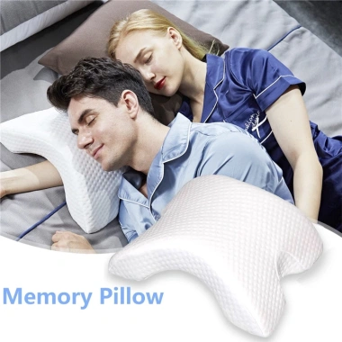 Gối Memory Foam Cong Đỡ Áp Lực Đa Năng cho Cặp Đôi - Chống Đau, Giá 369.969 VNĐ