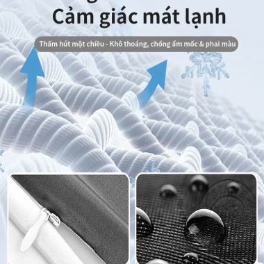 Gối Memory Foam Đa Năng ICON - Giảm Đau Vai Gáy, Ôm Sát Cổ, Hỗ Trợ Giấc Ngủ
