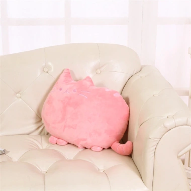 Gối mèo mặt lớn - Đệm đầu giường sofa, trang trí nhà, hình bánh quy, 187k VND 4