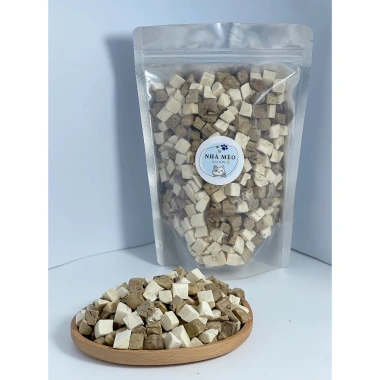 Gói Mix Gà Gan Sấy Lạnh 35k - Hỗ Trợ Tiêu Hoá, Giảm Mùi Phân & Nước Tiểu, Giá Gốc 44k 2 Gói Mix Gà Gan Sấy Lạnh 35k - Hỗ Trợ Tiêu Hoá, Giảm Mùi Phân & Nước Tiểu, Giá Gốc 44k 2