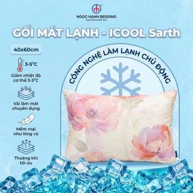 Gối Mochi iCool lông vũ mát lạnh, mềm mại - Tặng áo gối ngẫu nhiên, chỉ 120k - Ngọc Hạnh Bedding 7 Gối Mochi iCool lông vũ mát lạnh, mềm mại - Tặng áo gối ngẫu nhiên, chỉ 120k - Ngọc Hạnh Bedding 7