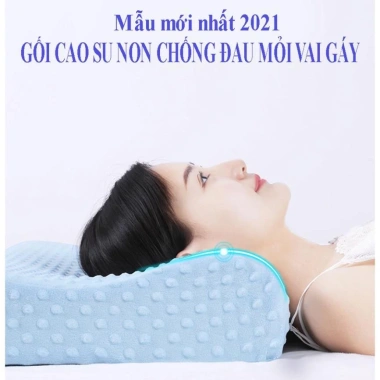 Gối Nằm Cao Su Non Nhân Tạo Sài Gòn Ngủ Ngon Chống Đau Cổ Vai BH 1 Đổi 1 99.000 VND 5
