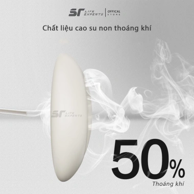 Gối Nằm Úp Mặt Sairui Cao Su Non Công Thái Học - Thư Giãn Spa Massage, Giá 139k 2