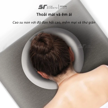 Gối Nằm Úp Mặt Sairui Cao Su Non Công Thái Học - Thư Giãn Spa Massage, Giá 139k 5