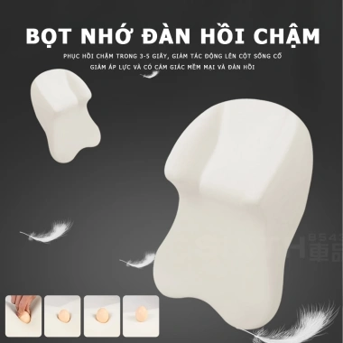 Gối NAPPA Da Công Thái Học Tựa Đầu Ô Tô Tựa Lưng Cao Su Non Êm Ái Dài To Chống Đau Mỏi Giá Ưu Đãi 329.473 VND