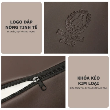 Gối NAPPA Da Công Thái Học Tựa Đầu Ô Tô Tựa Lưng Cao Su Non Êm Ái Dài To Chống Đau Mỏi Giá Ưu Đãi 329.473 VND